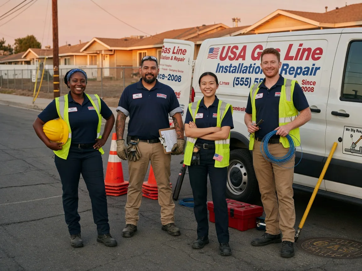 Gas Line Installation company in Collbran, CO